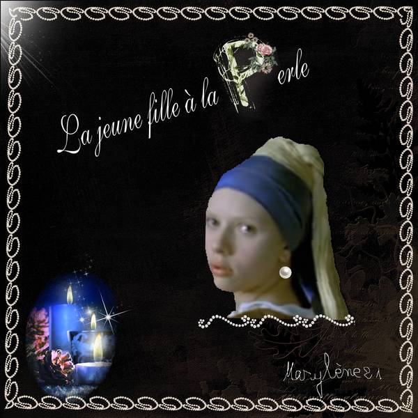 LA JEUNE FILLE A LA PERLE