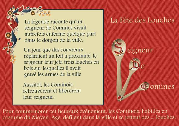 LA LEGENDE de LA FETE DES LOUCHES