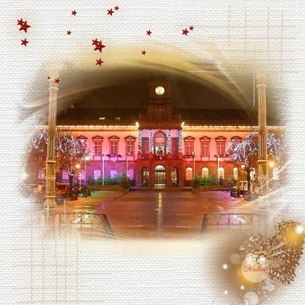 La mairie a revêtu ses habits de lumière...