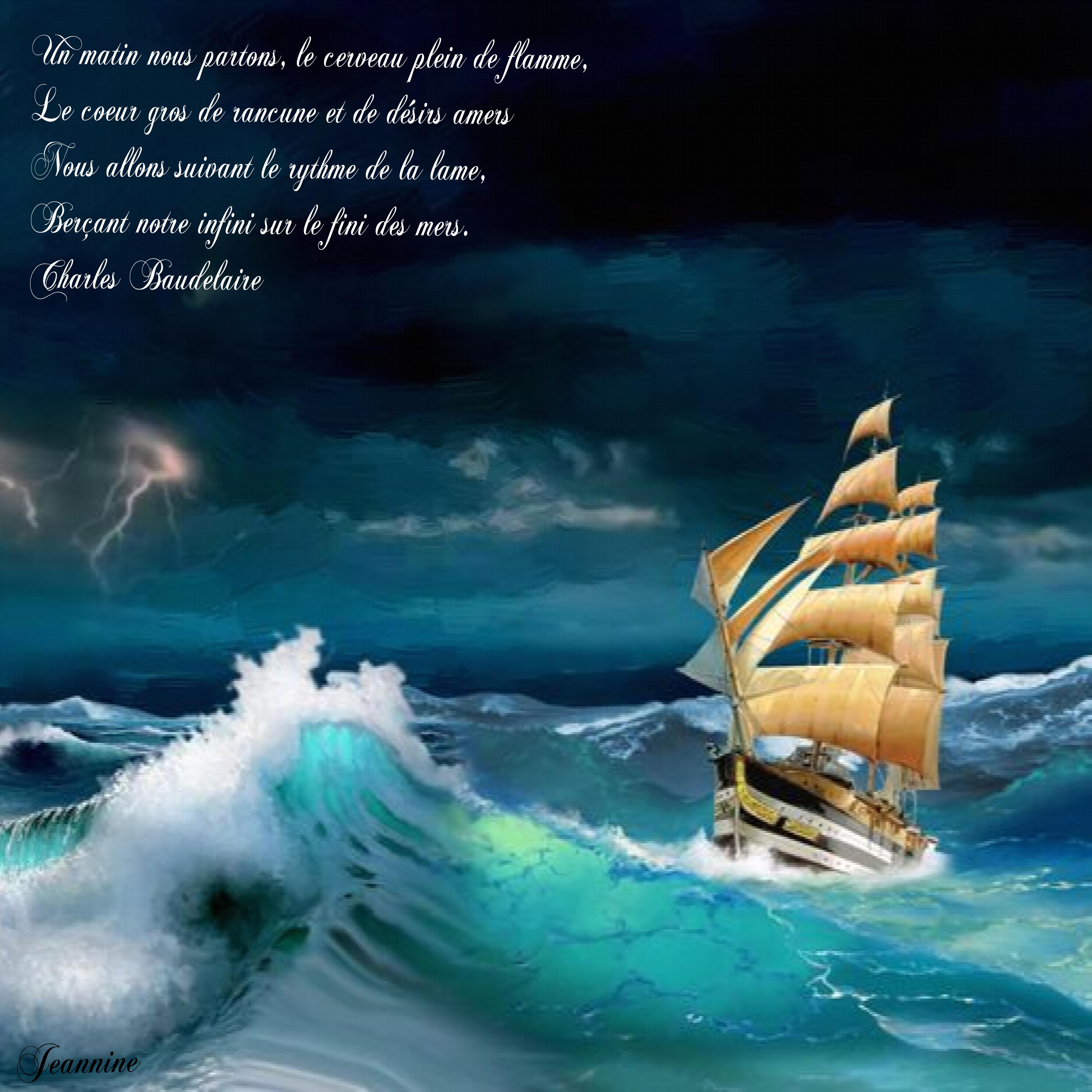 La mer de Baudelaire challenge poésie Jeannine.jpg