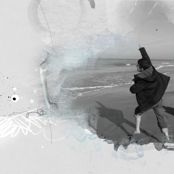 La mer du nord en hiver...