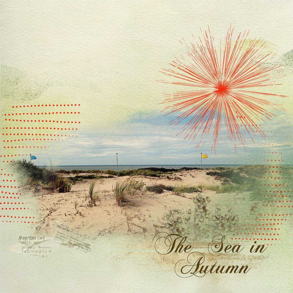 la mer en Automne  ce jour