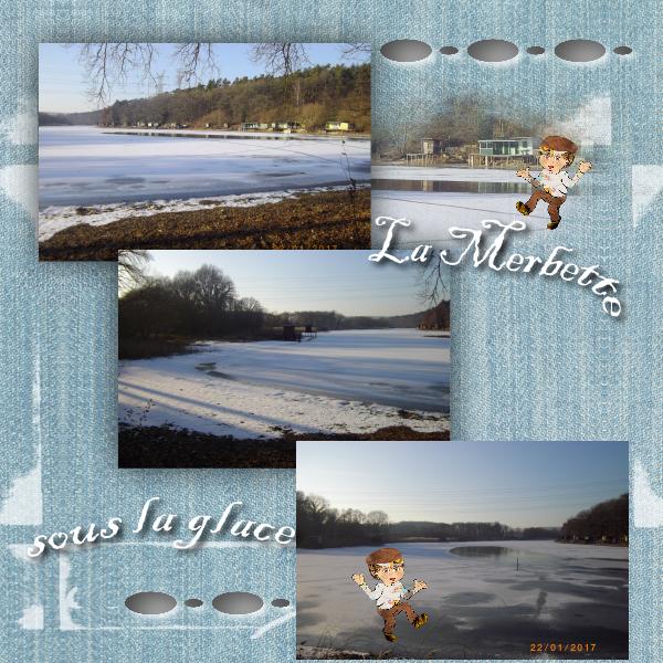 La Merbette sous la glace
