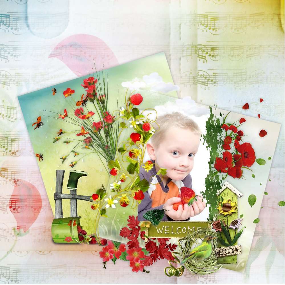 La nature se réveille chez Julie ....