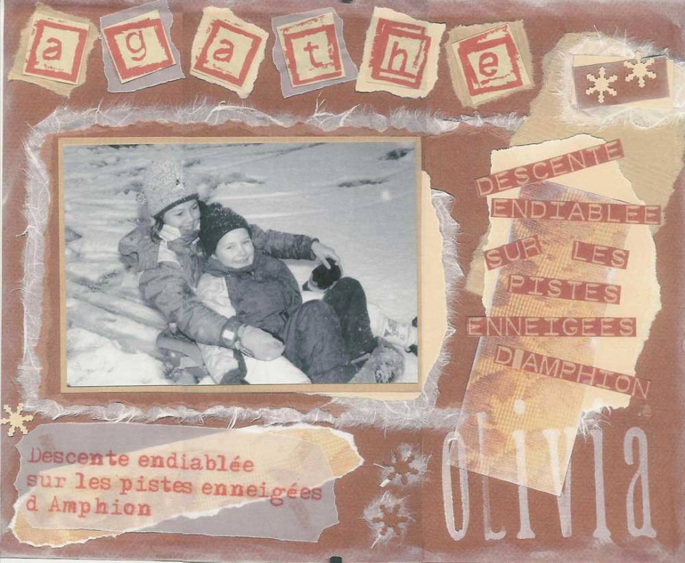 La neige à la maison