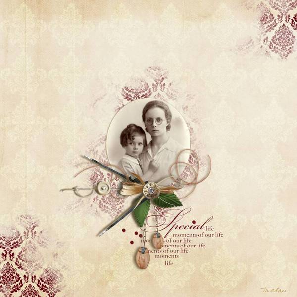 La page qui a servi au défi puzzle de Laurette