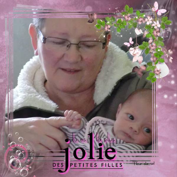 la plus jolie à mes yeux   :)