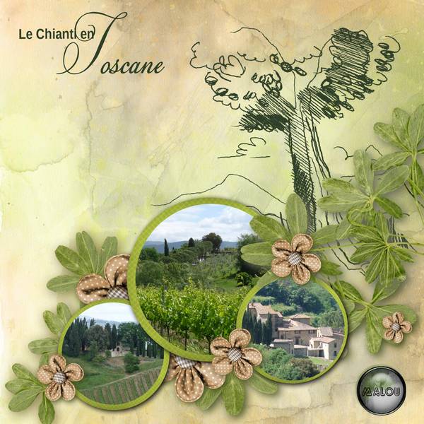 La région du Chianti en Toscane