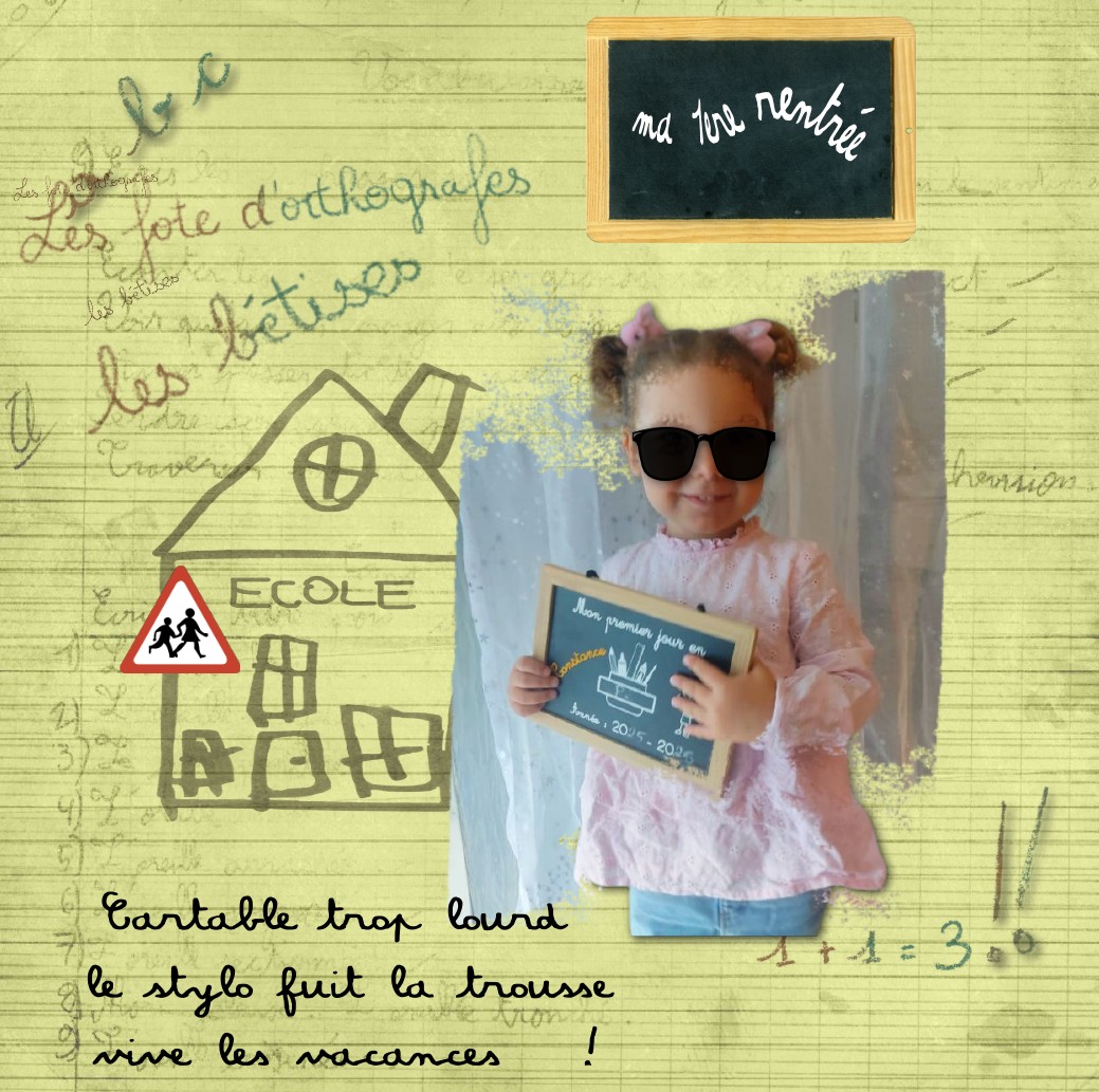 la rentrée en maternelle