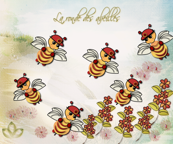 La ronde des abeilles !...