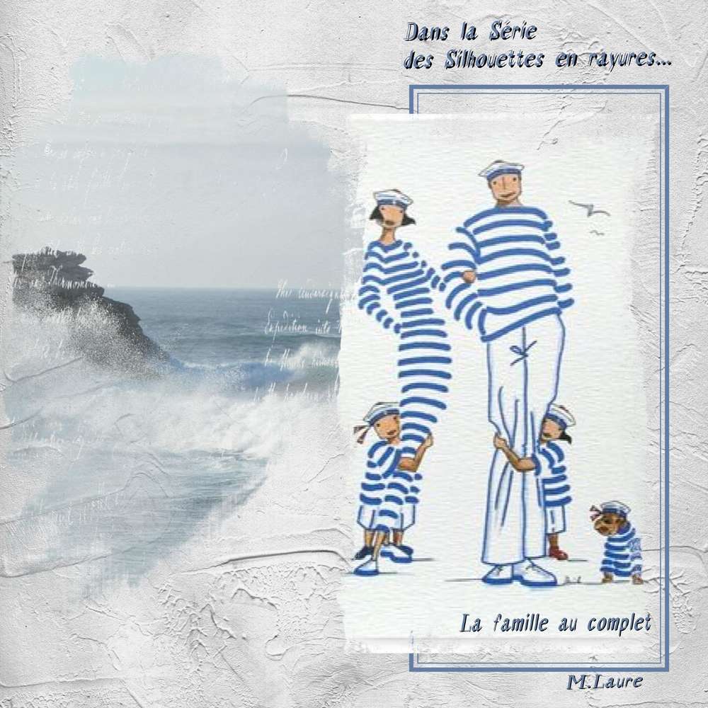 La suite de la famille des Silhouettes rayées ....