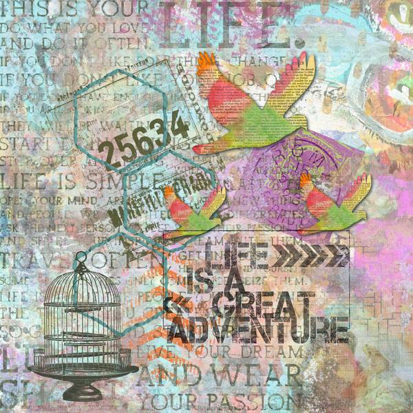 la vie est une grande aventure