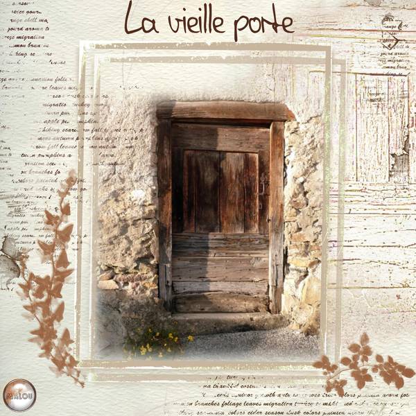 La vieille porte...