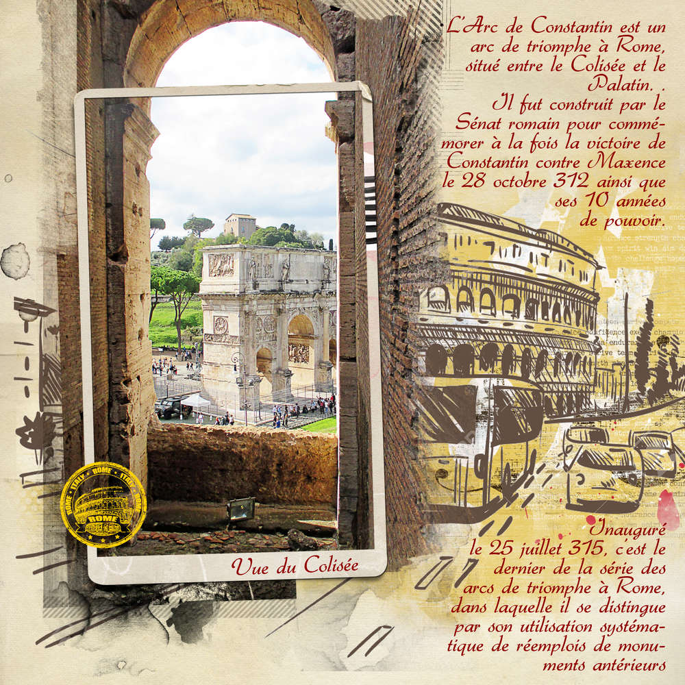 L'arc de Constantin