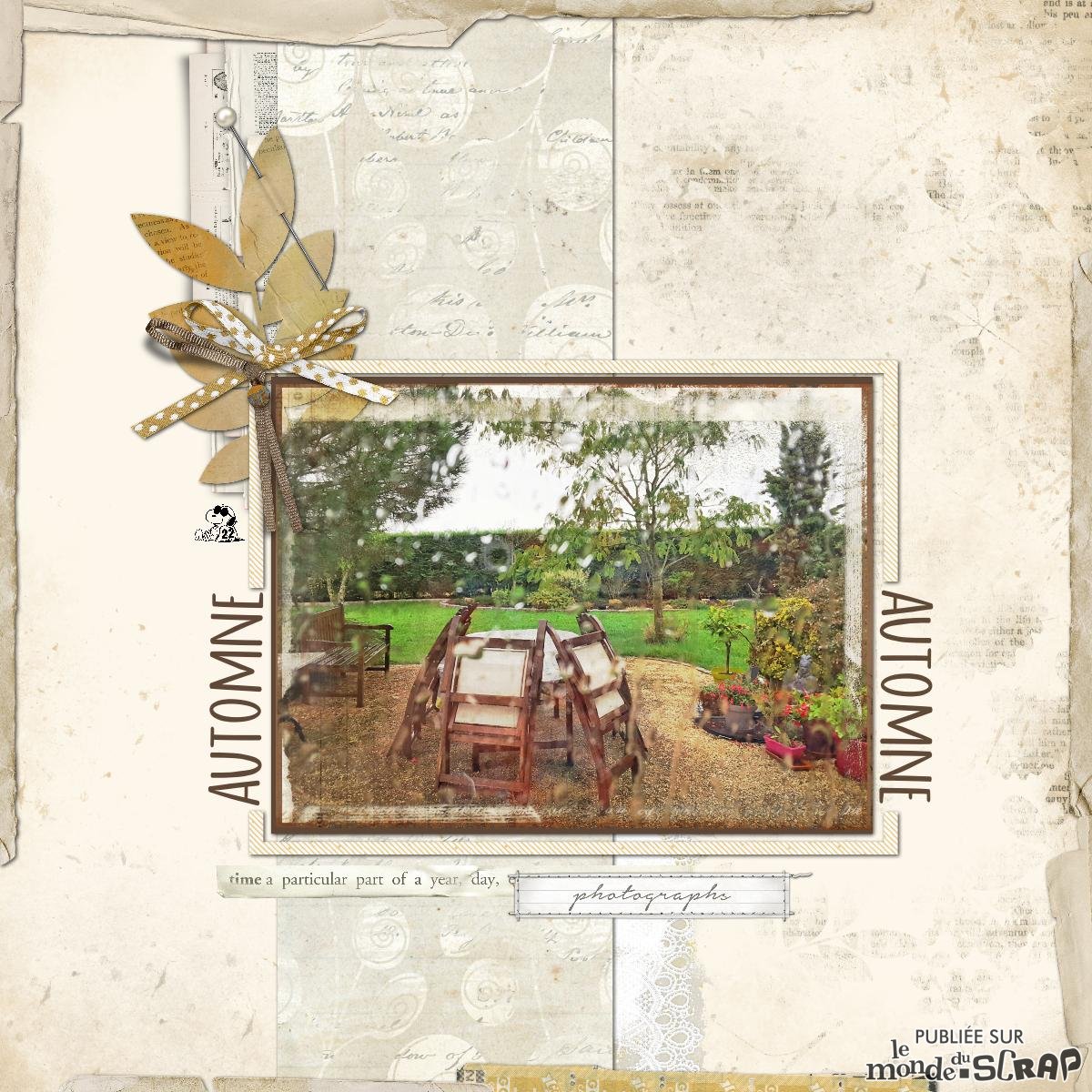 L'automne, la saison du Scraptober !!!