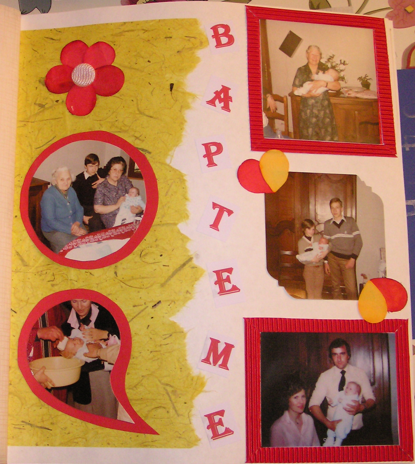 Le baptême de xavier