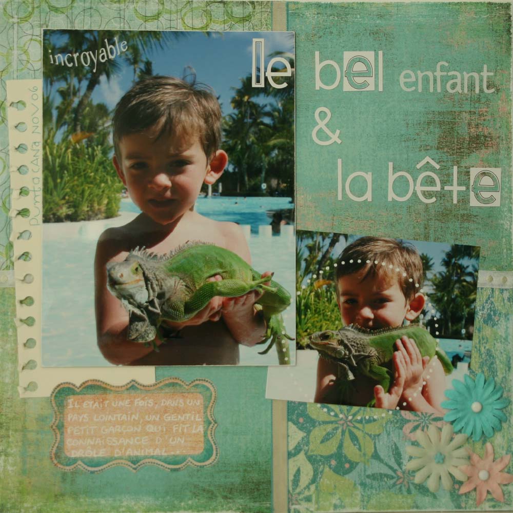 Le bel enfant et la bête