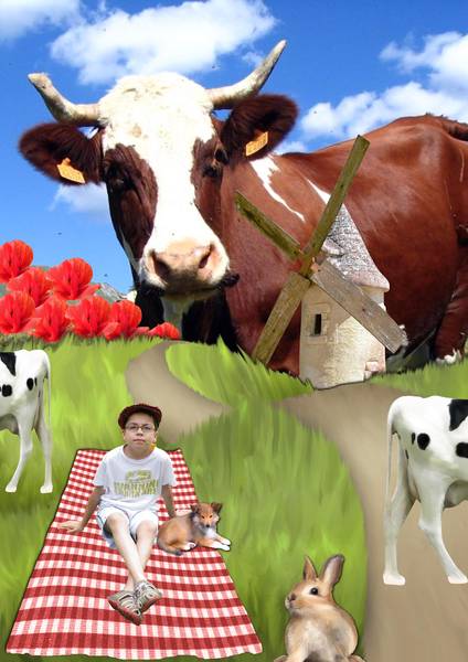 Le bonheur est dans le pré