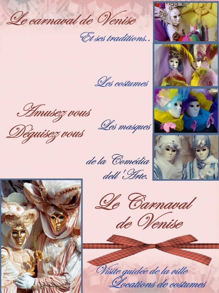 le carnaval de Venise ( défi affiche)