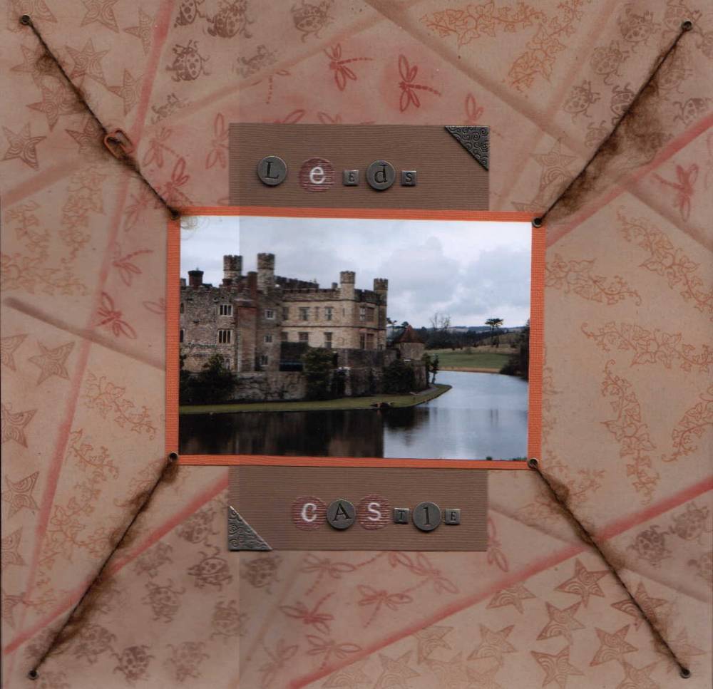 Le château de Leeds - gauche