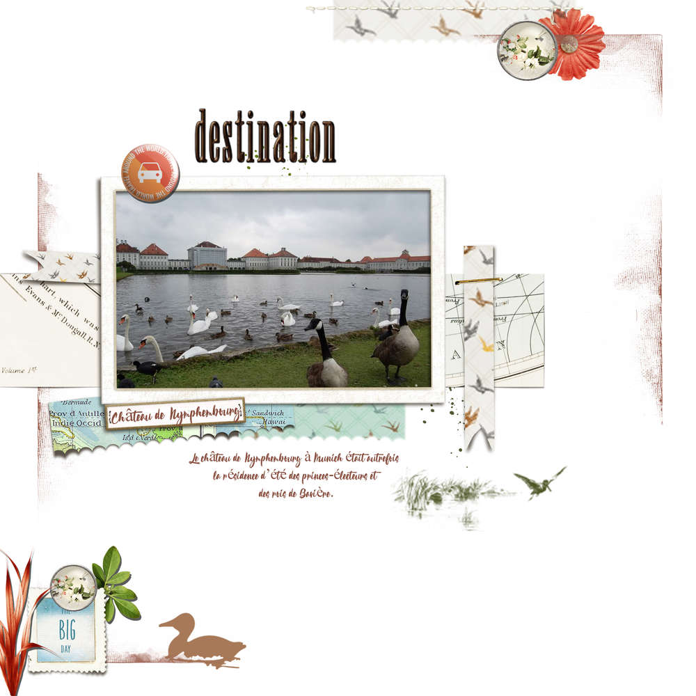 .Le château de Nymphembourg.