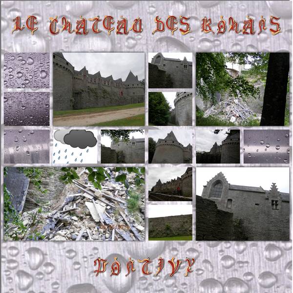 le château des Rohans à Pontivy (56)