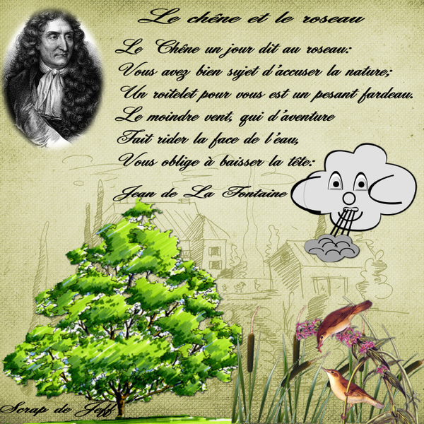 Le chêne et le roseau.