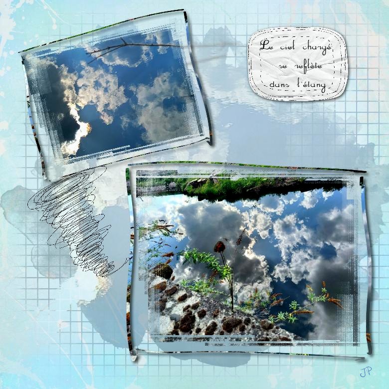 le ciel chargé se reflète dans  l étang.jpg