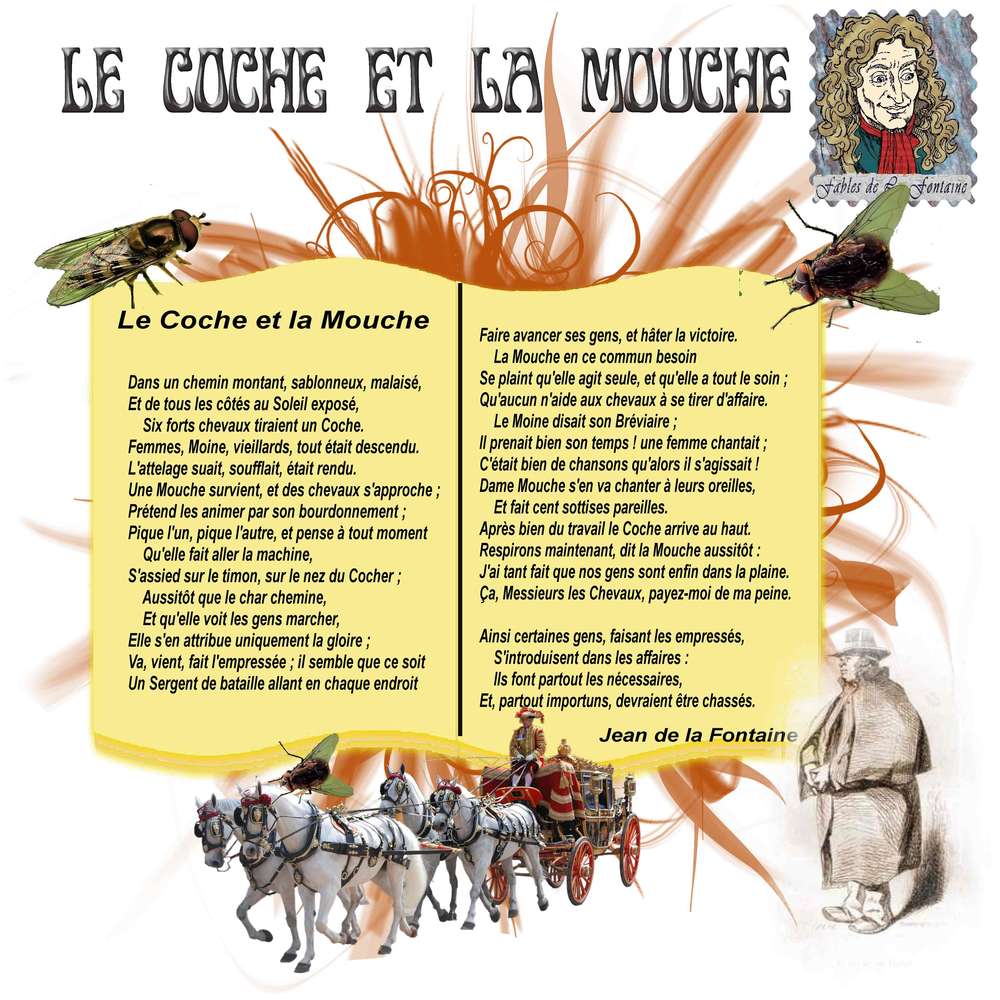 le coche et la mouche