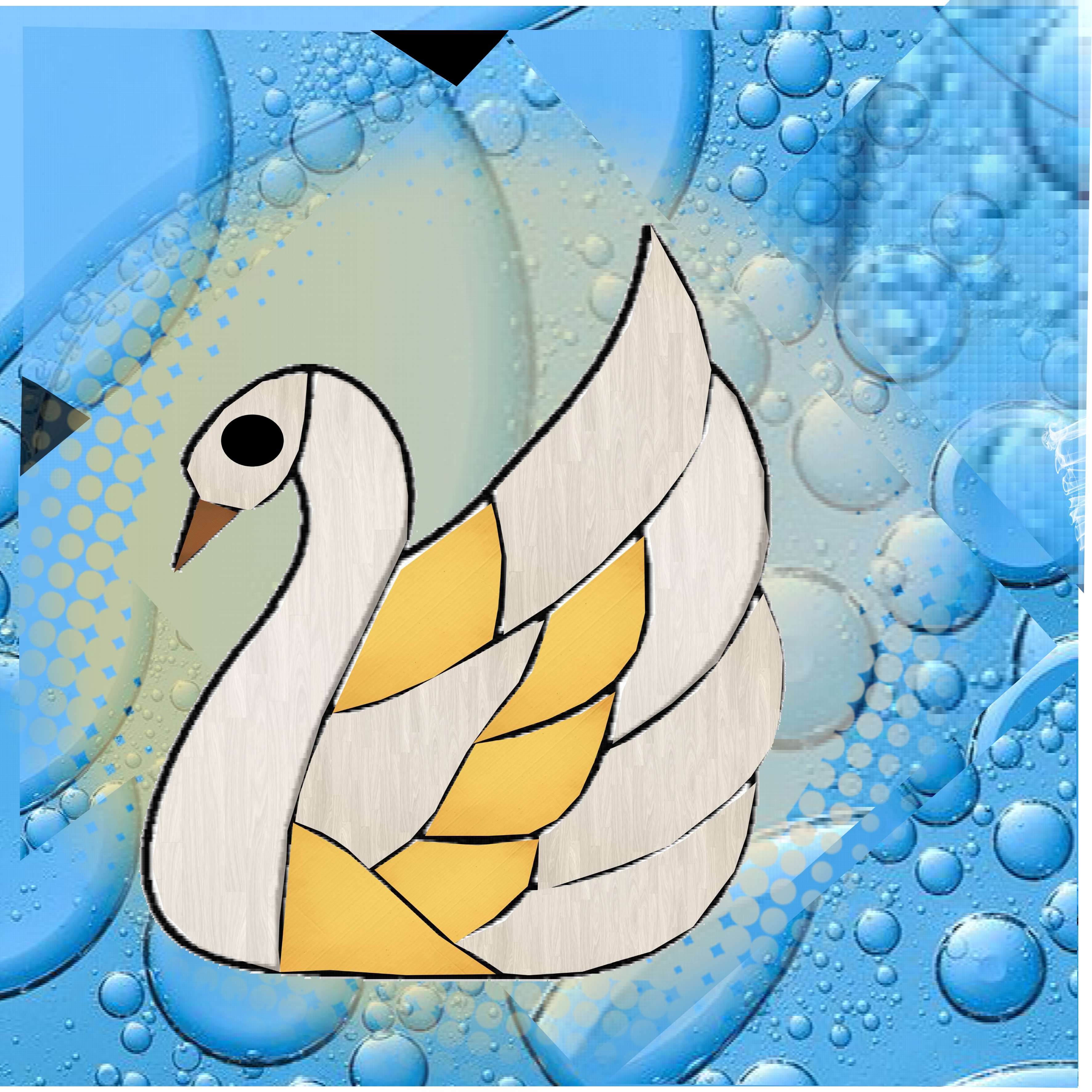 le cygne points jaune.jpg