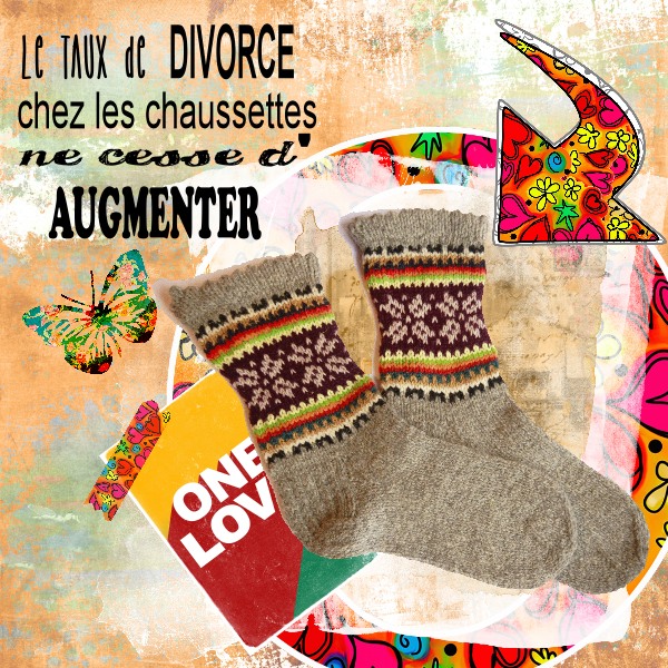 Le divorce des chaussettes