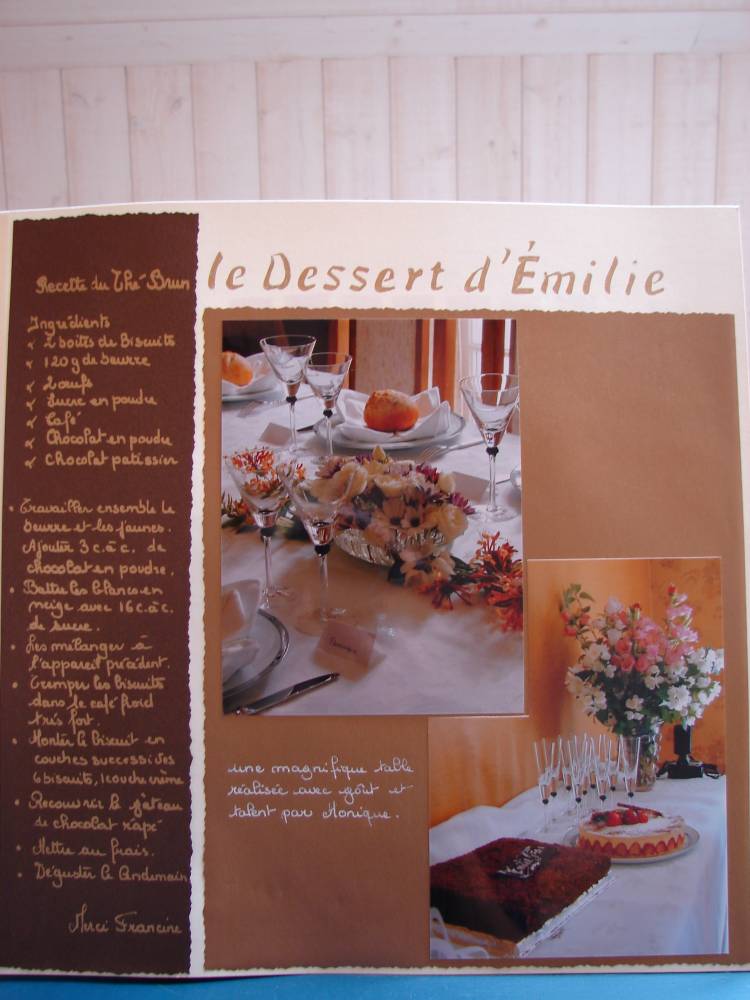 Le gateau d'Emilie