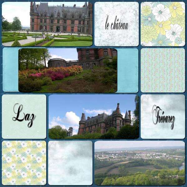 le hâteau de trévarez à laz 1