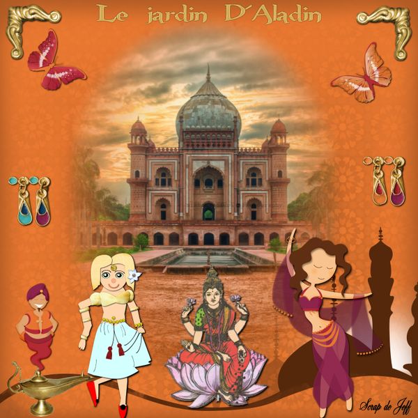 Le jardin d'Aladin.
