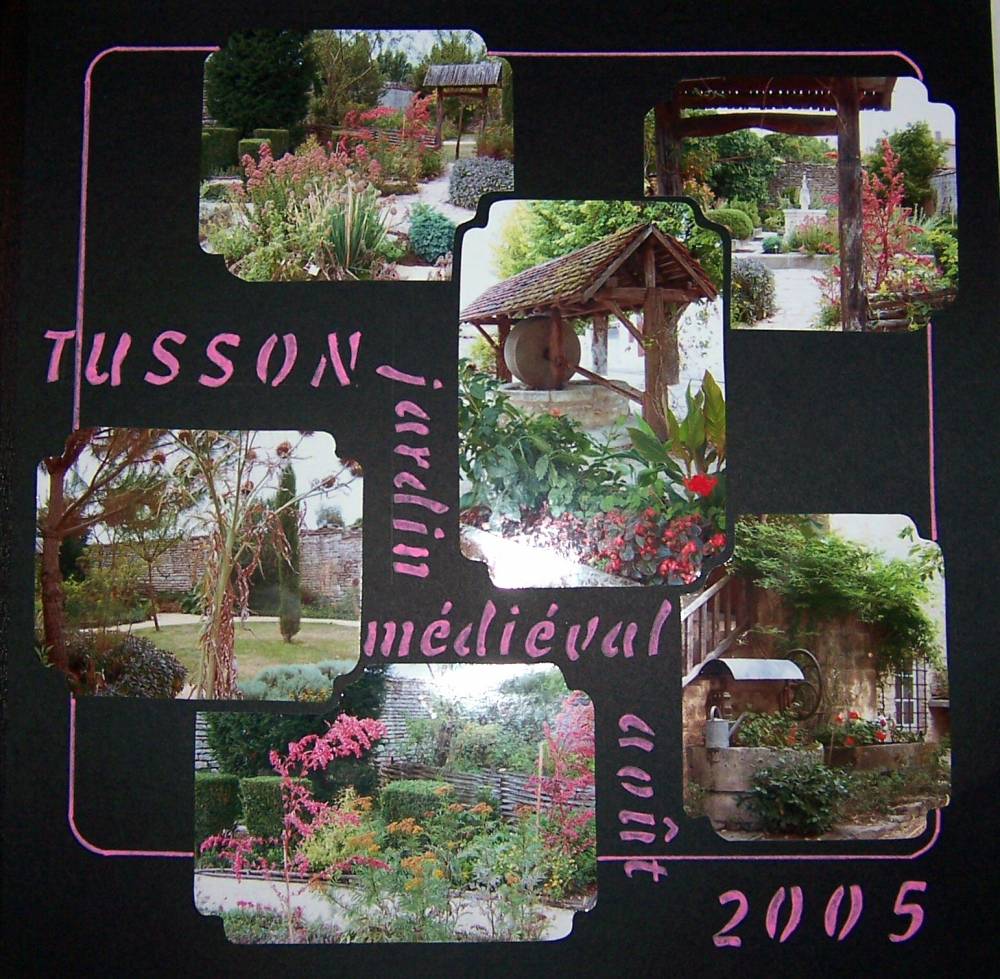 Le jardin médiéval de Tusson
