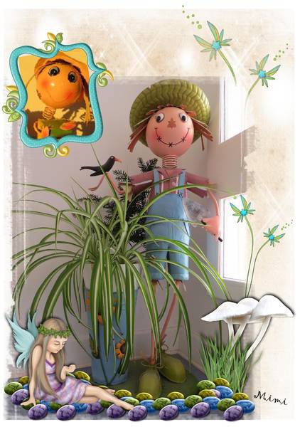 Le jardinier et sa jardinière