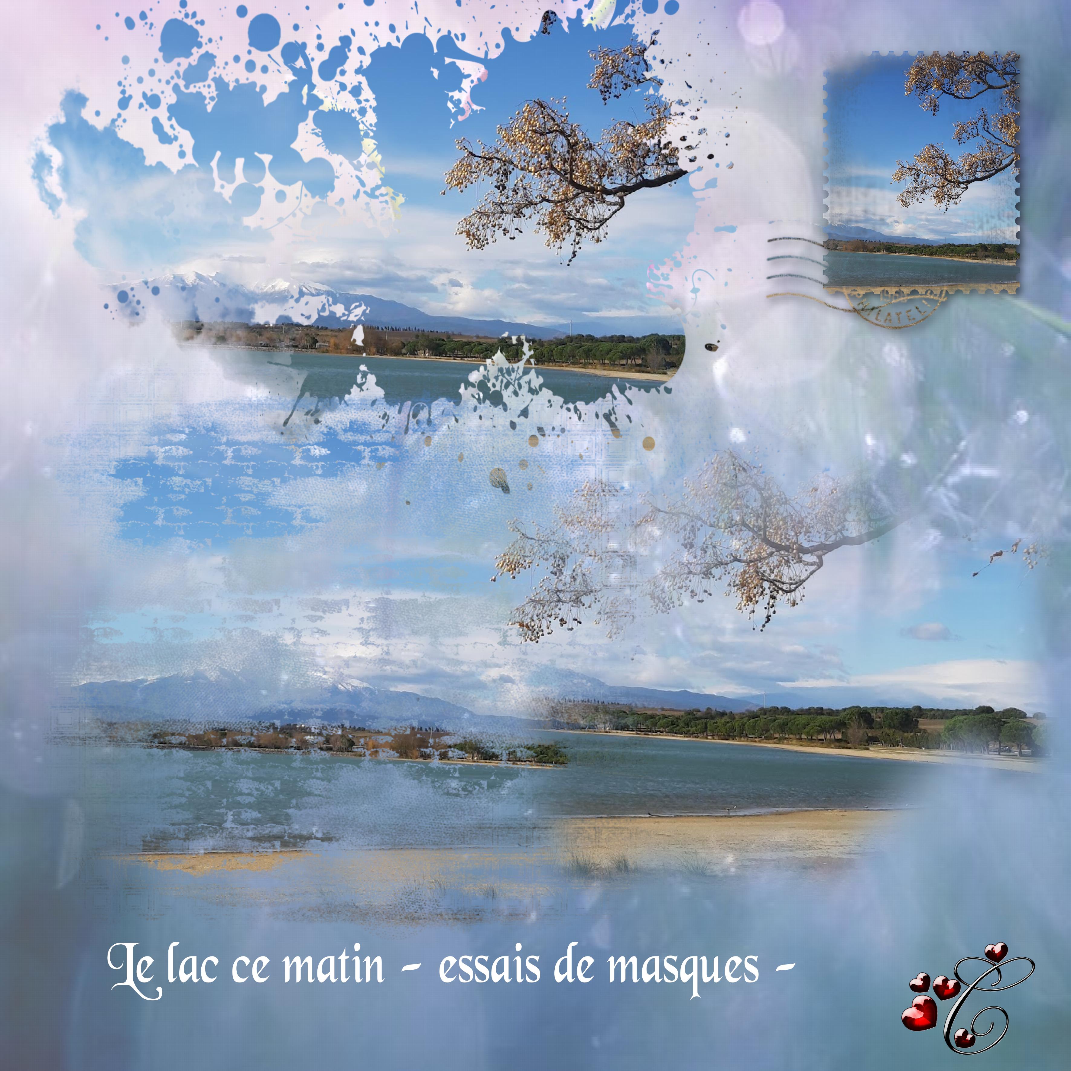 le lac ce matin masques.jpg