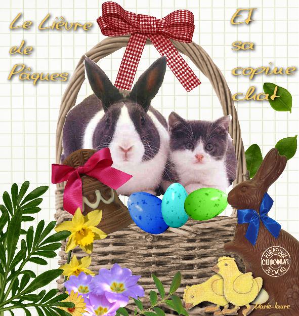 Le lièvre de Pâques ...