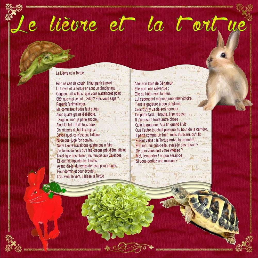 Le lièvre et la tortue