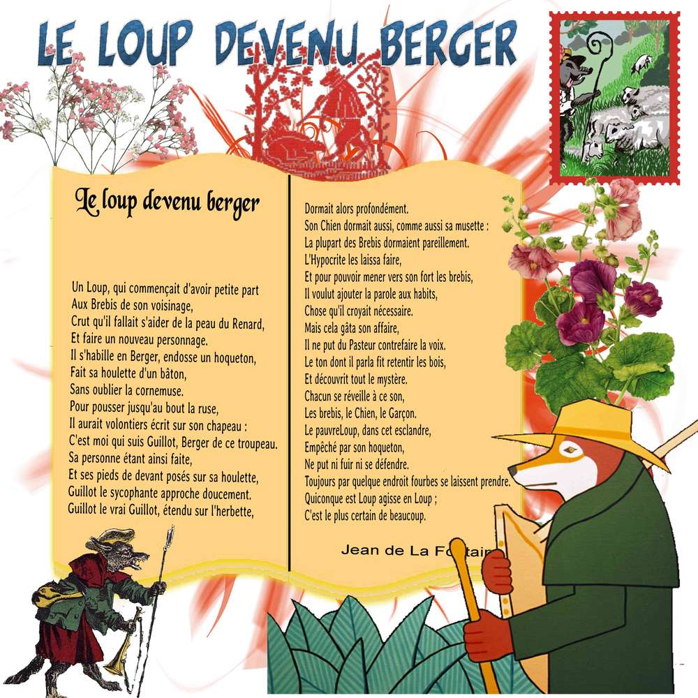 Le loup devenu berger