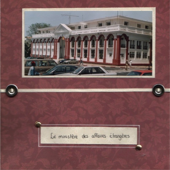 Le ministère des affaires étrangères.