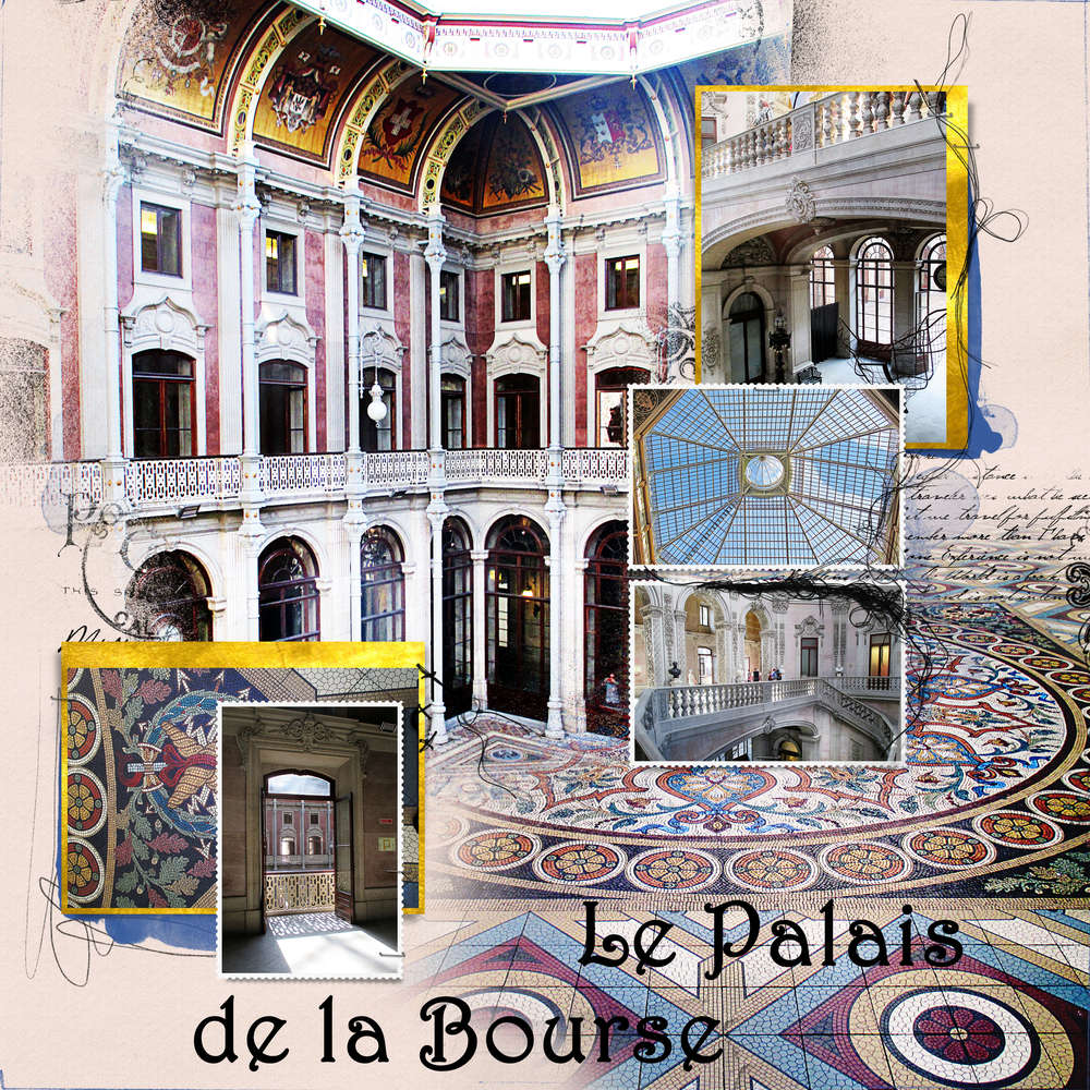 Le palais de la bourse Porto