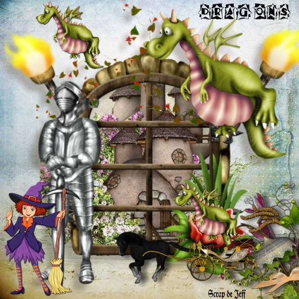 Le pays des dragons.