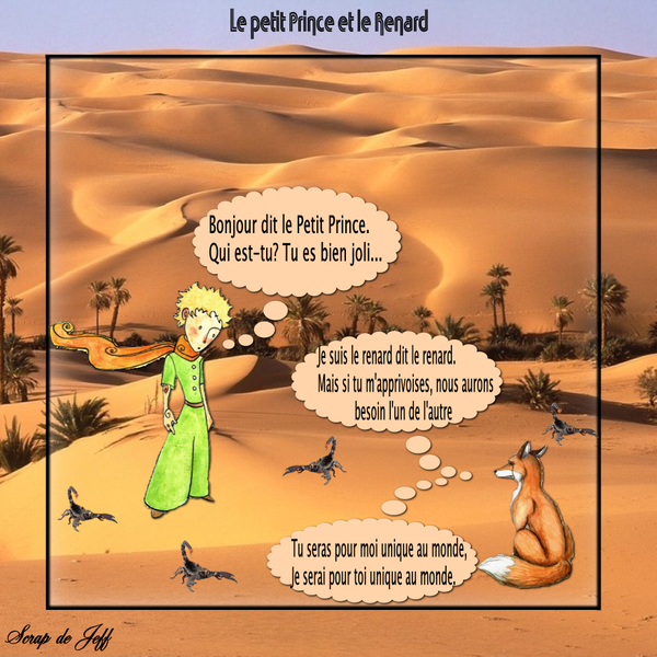 Le Petit Prince et le Renard
