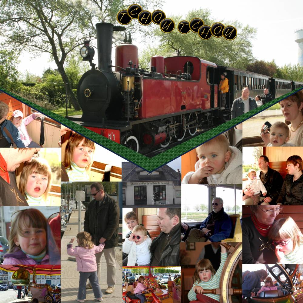 le petit train de Saint Valéry