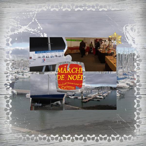 le premier marché de Noël