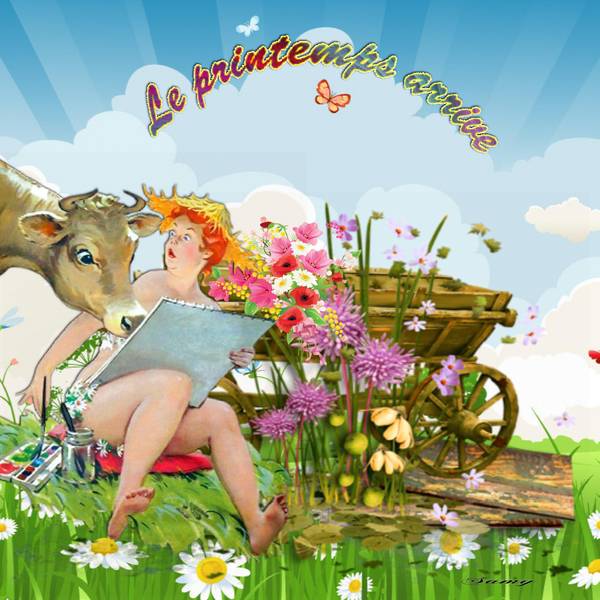 le printemps défi laurette