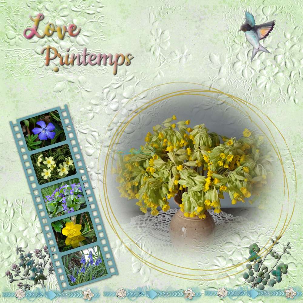 Le printemps est là.................