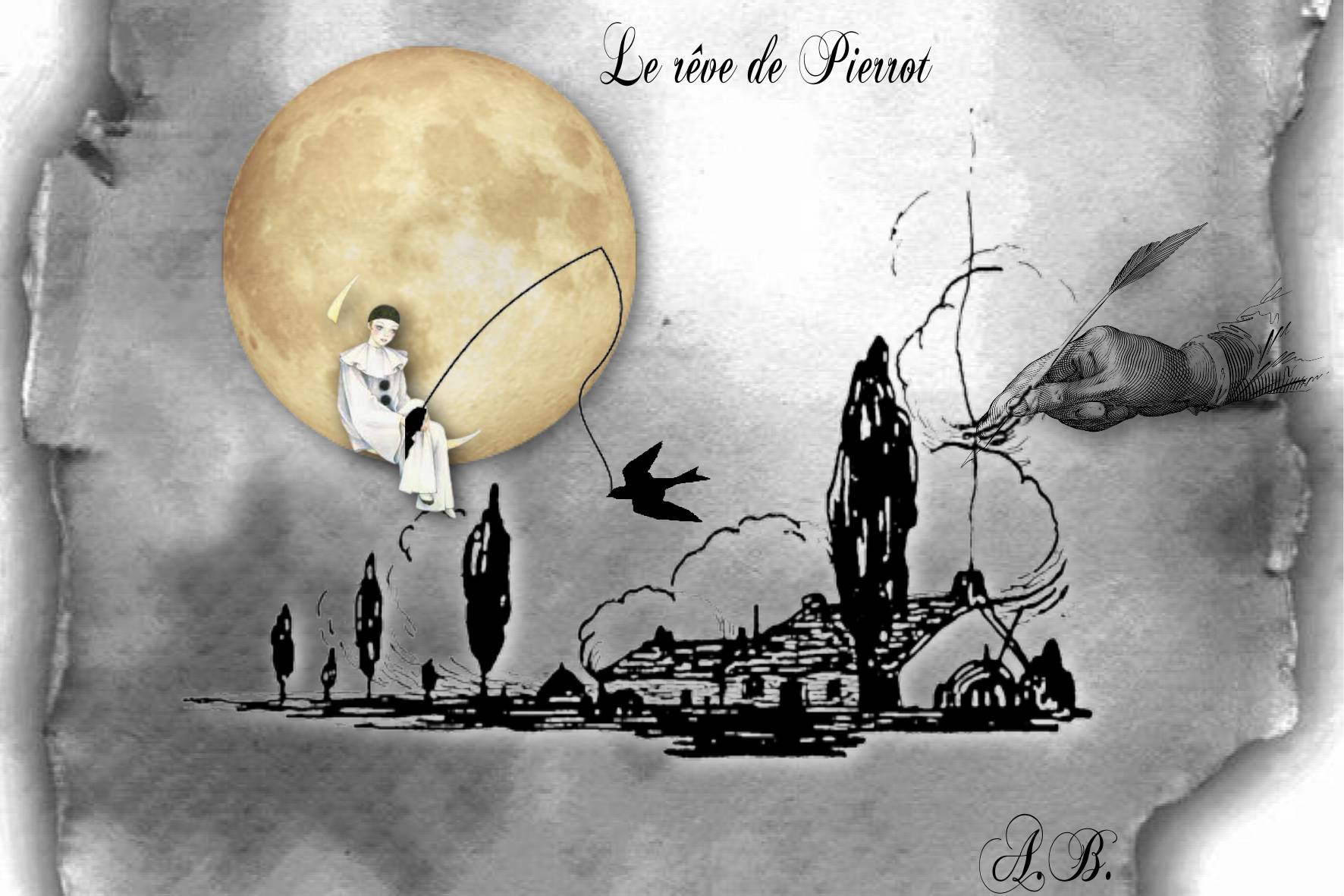 Le rêve de Pierrot.Aurore
