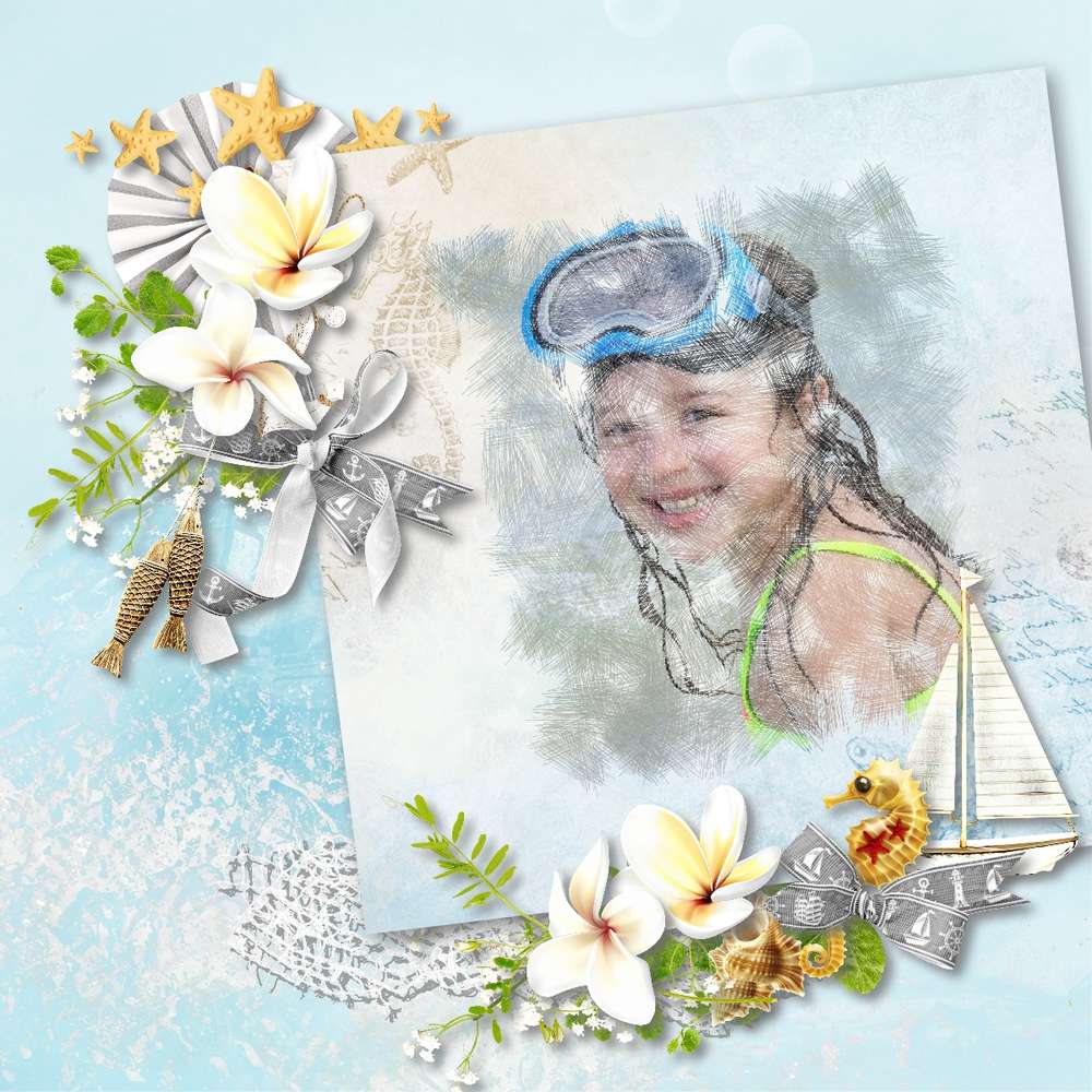 Le son des vagues ...